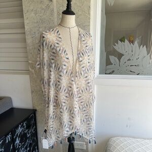 Viscose Kimono Modern Apparel Short Kimono